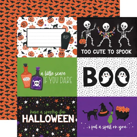 Ghosts And Goblins Double-Sided Cardstock 12"X12" {2}