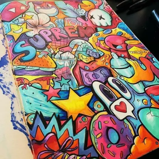 6pcs Multicolor Alcohol Markers Under {5}