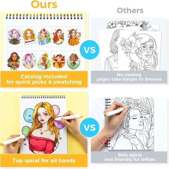 Coloring Book for Alcohol Markers {3}