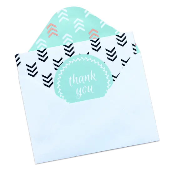 Card Set, Tribal Thank You {4}