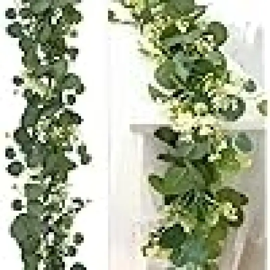 Spring Greenery Garland Summer Autumn Fall {1}