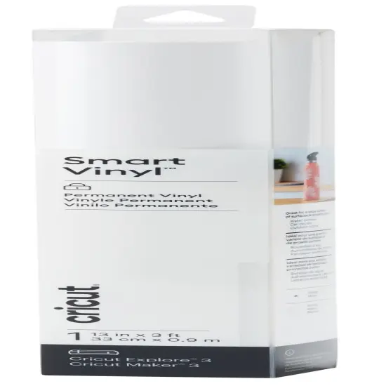 Cricut Smart Vinyl Permanent 3ft-White {1}