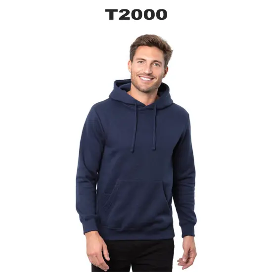 Threadfast Apparel&reg;Unisex Epic Fleece Pullover Hooded Sweatshirt MILITARY GREEN {5}