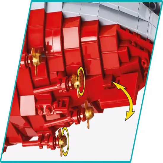 COBI Historical Collection Battleship Yamato {3}