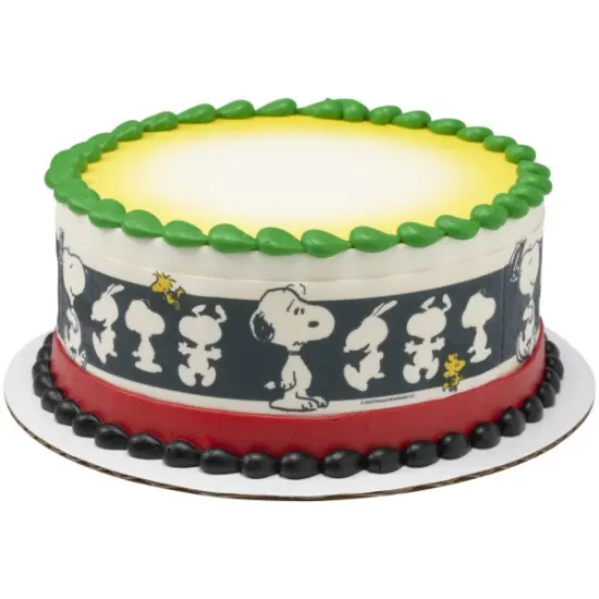 Peanuts Snoopy Edible Cake Topper Strips {2}