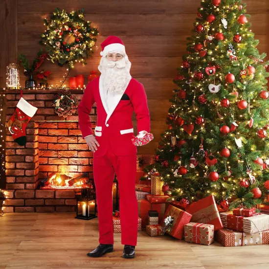 Simply Suited Santa Adult Costume {4}