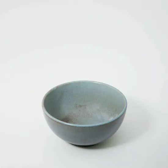 Handcrafted Aqua Rustic Ceramic Soup Bowl &ndash; 600 ML-Elegant Dining Bowl {4}