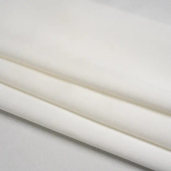 1 Yard Off-White Double Faced Silk Charmeuse 36mm 44" Wide Soft Fabric for Evening Wear & Blouses {4}