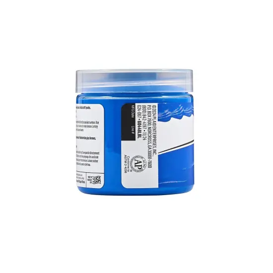 FolkArt Super Thick Acrylic Paint Deep Blue 4 oz {3}