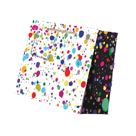 Patterned Gift Bags 6" X 3" X 7-1/2" High-Quality Paper Gift Bags {5}