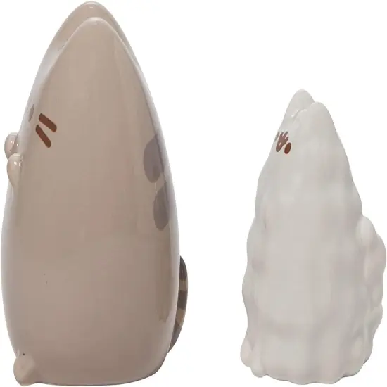 Pusheen and Stormy Ceramic Salt and Pepper Shakers {4}