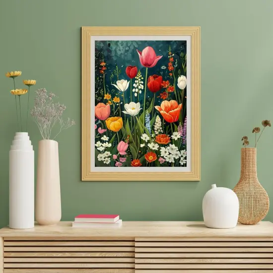 Wildflower Art Painting Kits for Adults {3}