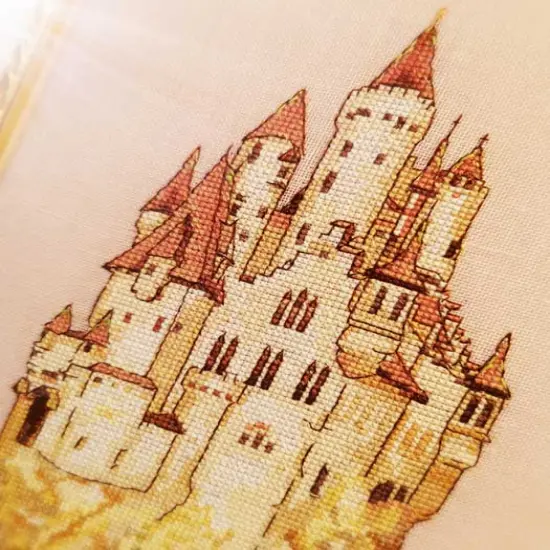 Suspended Castle 122-B003 K Counted Cross Stitch Kit {3}