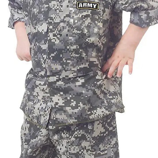 Army Camo Set Toddler Costume {4}