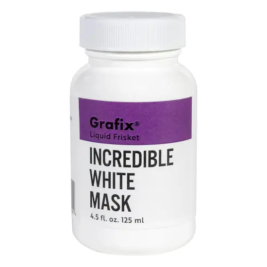 Grafix Incredible White Mask Liquid Frisket-4.5oz {1}