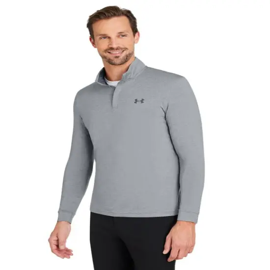 Under Armour&reg; Men's Playoff Quarter Zip Steel/ md {4}