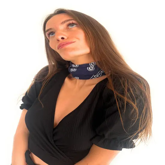 Pack of 12 Solid Ribbon Scarves, Head Neck Pocket Square Scarf {6}