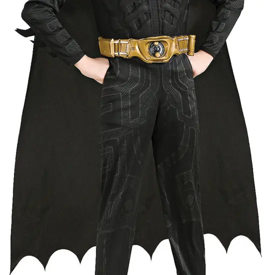 Batman Toddler Costume with Iconic Cape {3}