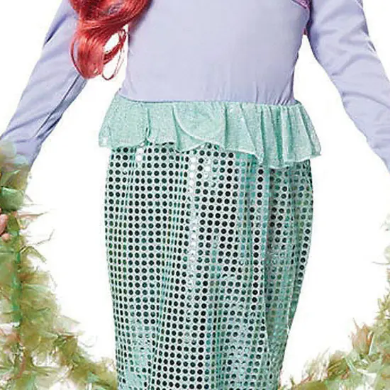 Girl's Little Mermaid Costume {4}