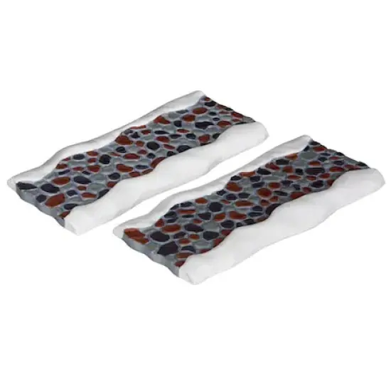 Lemax 2-Pc Stone Road (Straight) {1}