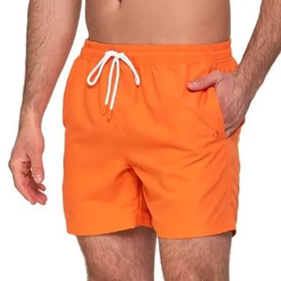 WUHOU Men's Swimming Trunk Set Orange {3}