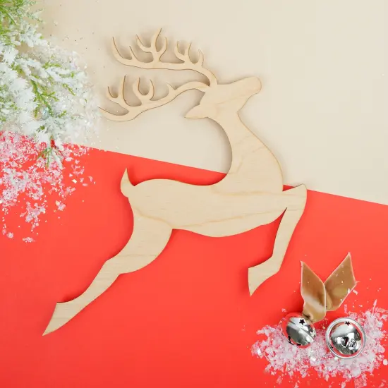 Christmas Wood Reindeer Cutout, From 8"- 18" | Woodpeckers {4}
