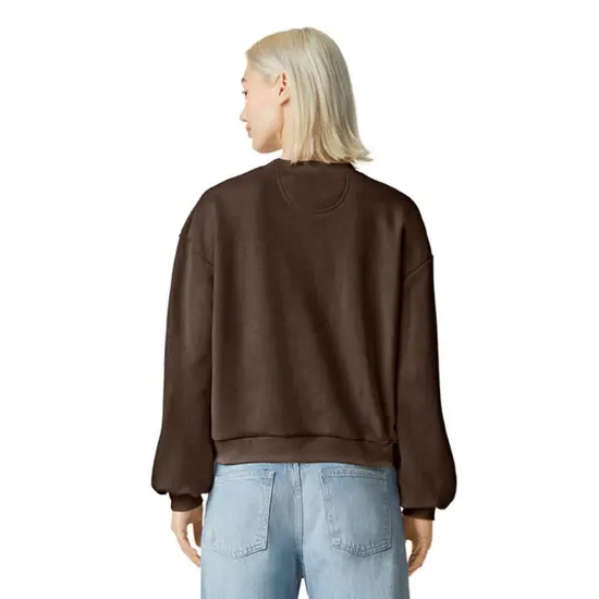 American Apparel&reg; Ladies ReFlex Fleece Crewneck Sweatshirt BLACK {7}