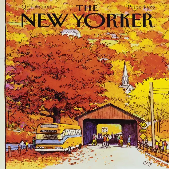 New York Puzzle Company Covered Bridge 1000 Piece Piece Jigsaw Puzzle {3}