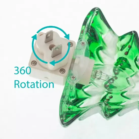 Kitcheniva Snowman Holiday Decor Night Light With C7 & Rotational Socket {3}