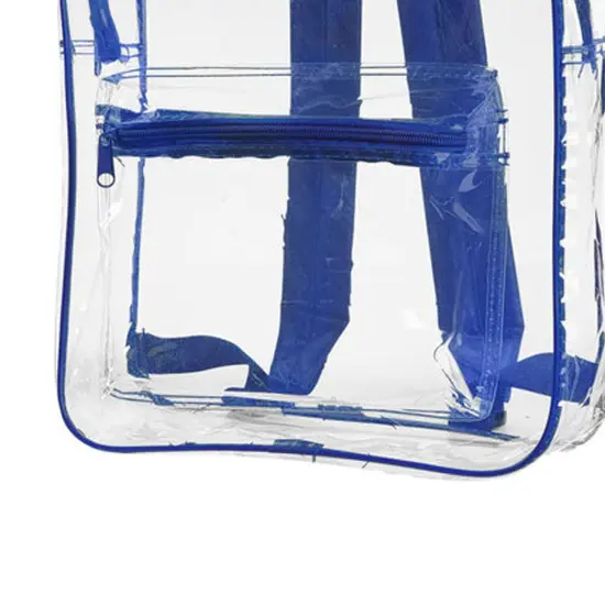 Liberty Bags&reg; Clear PVC Backpack BLACK {6}