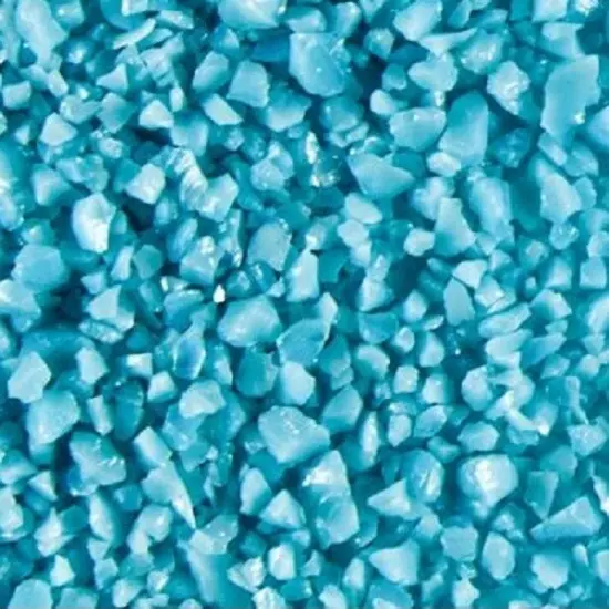 Oceanside Fusible Glass Frit Medium Turquoise Green Opal 96 COE - 8.5oz Jar (2232) {1}