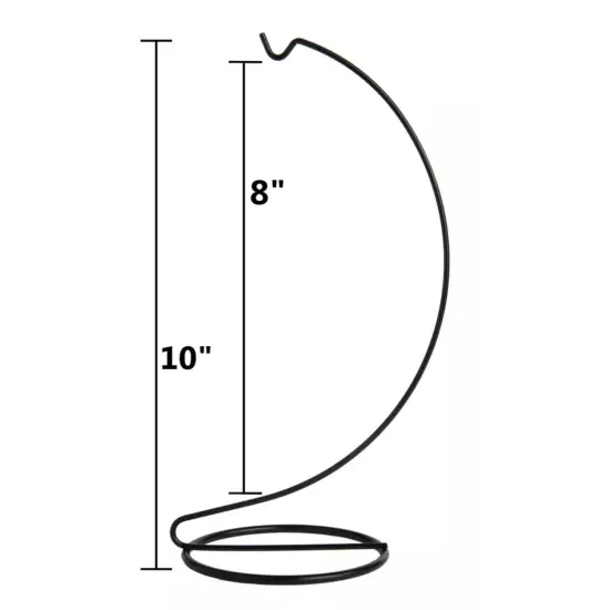 Kitcheniva 10" Ornament Display Stand Wire Hanger Holders Pack of 6 {3}