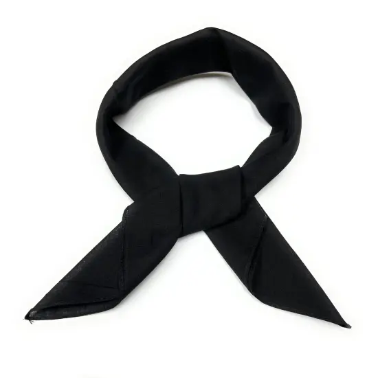 Pack of 5 Solid Neck Scarves 100% Cotton Square Head Scarf {1}