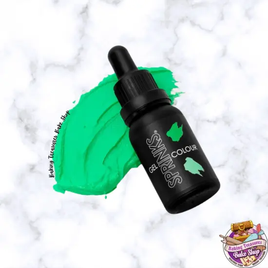 Sprinks Grass Green Gel Colour - 15ml {1}