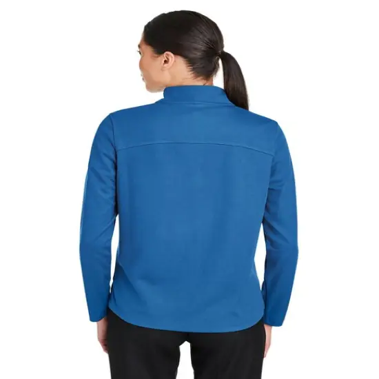 North End&reg; Ladies' Express Tech Performance Quarter-Zip CLASSIC NAVY {7}