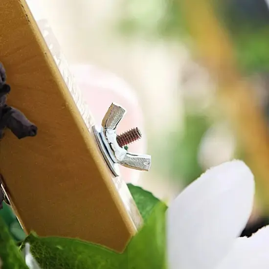 8 feet Gold Metal Square Backdrop Stand Wedding Arch Party Events Decorations {3}