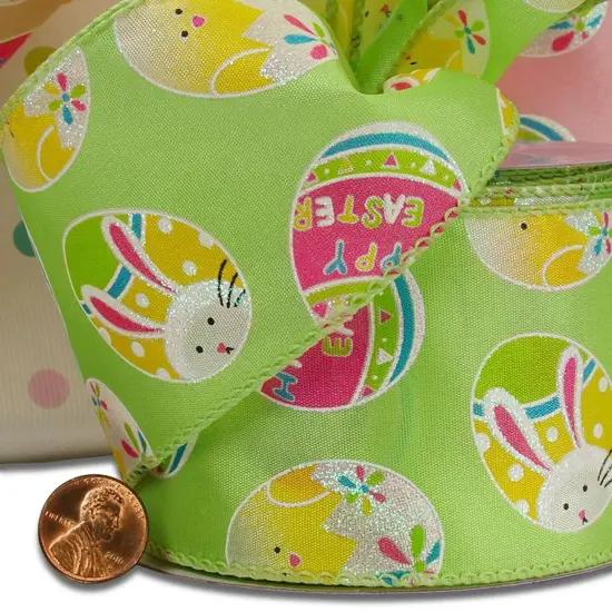 Decorated Easter Egg Ribbon 2.5" x 10 Yards {3}