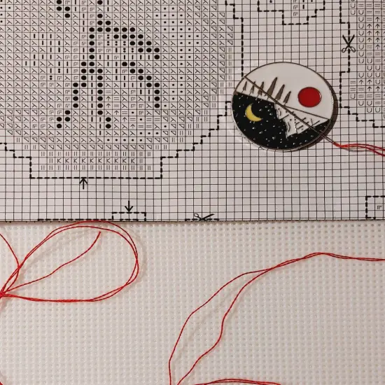 Day/Night Magnetic Needle Minder F07M10-2 Day/Night {4}