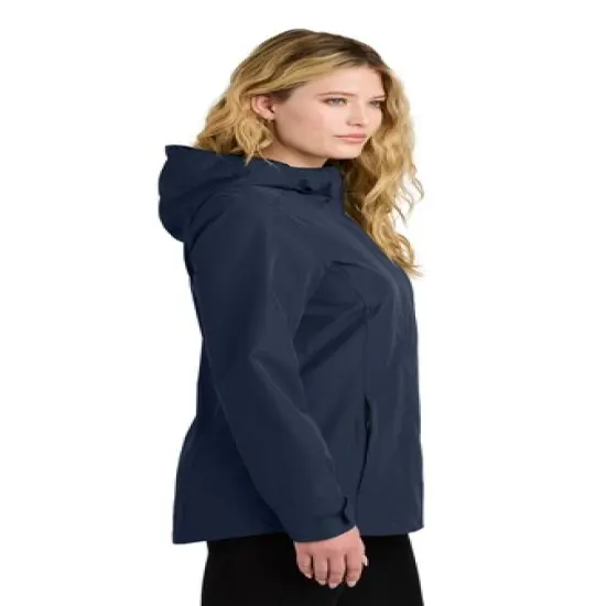 Port Authority&reg; Women&rsquo;s C-Free Rain Jacket Deep Black {5}
