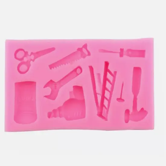 Handy Daddy Tool Set silicone mold {2}