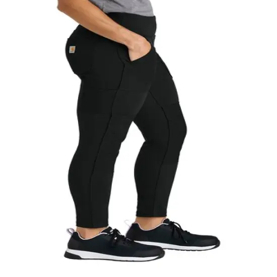 Carhartt Force&reg; Women&rsquo;s Midweight Utility Legging Black {4}