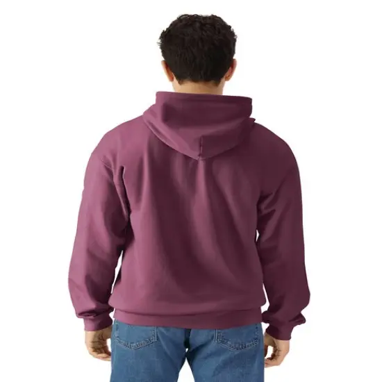 Gildan&reg; Softstyle Fleece Full Zip Hooded Sweatshirt DUSTY ROSE {6}
