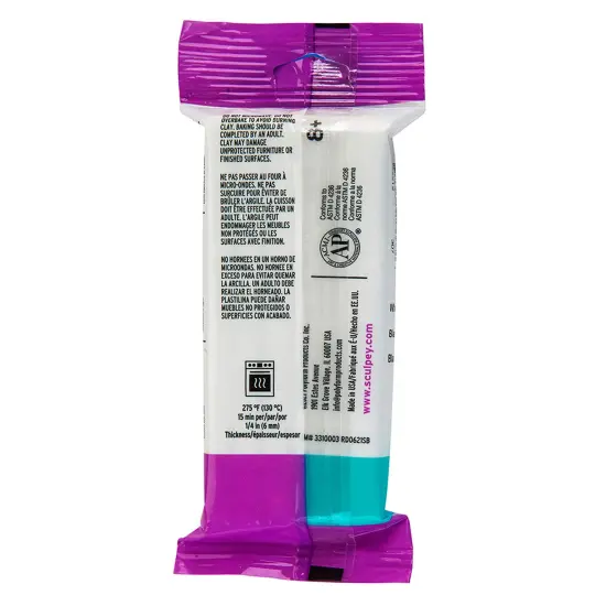 Sculpey III: Polymer Clay: Black - 8oz Pack - Oven Bake Clay, Non-Toxic, Sculpting, Create Jewelry-Decor-Craft Projects, Art Supplies, Adults-Kids {3}