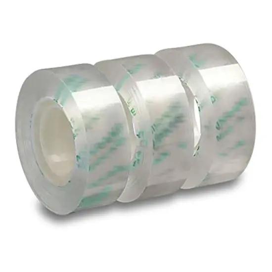 Clear Cellophane Tape 3/4" x 36 yd with 1" Core {4}
