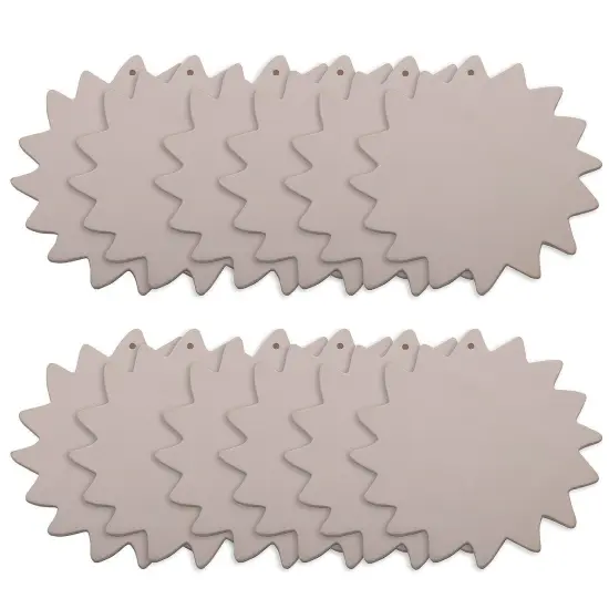 Color-Me&trade; Ceramic Bisque Aztec Sun Plaques (Pack of 12) {1}