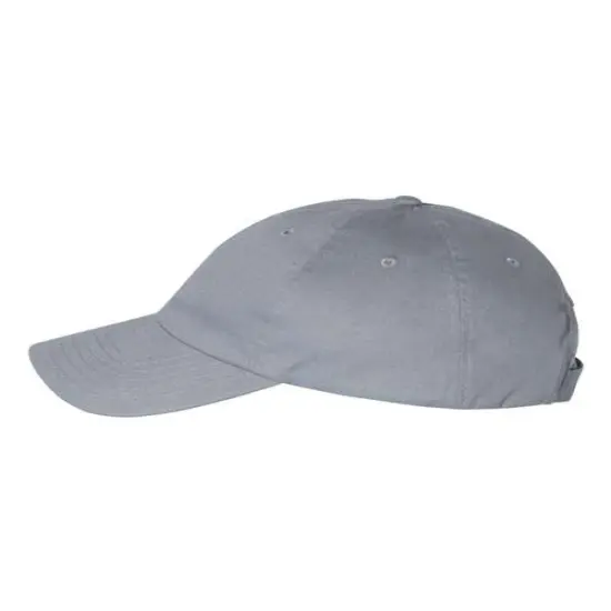 Valucap&reg; Brushed Twill Cap Soft Comfortable Fit Light Grey {6}