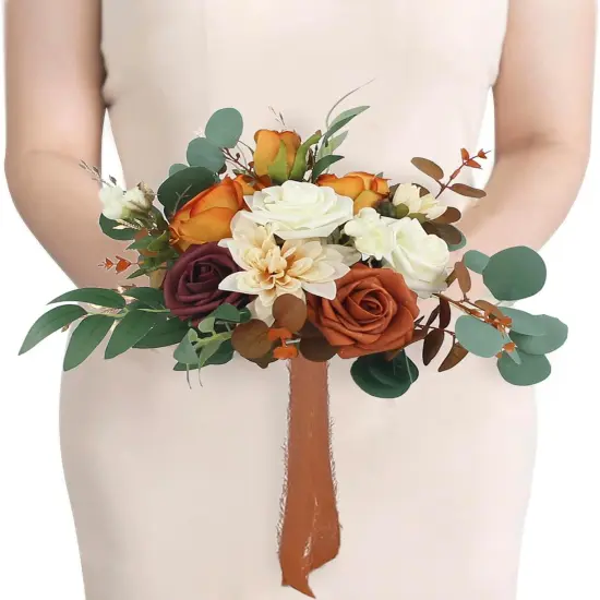 Bridesmaids Burnt Orange Terracotta {5}
