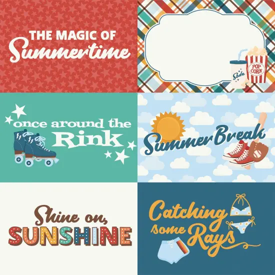 Summer Break Double-Sided Cardstock 12"X12" {3}