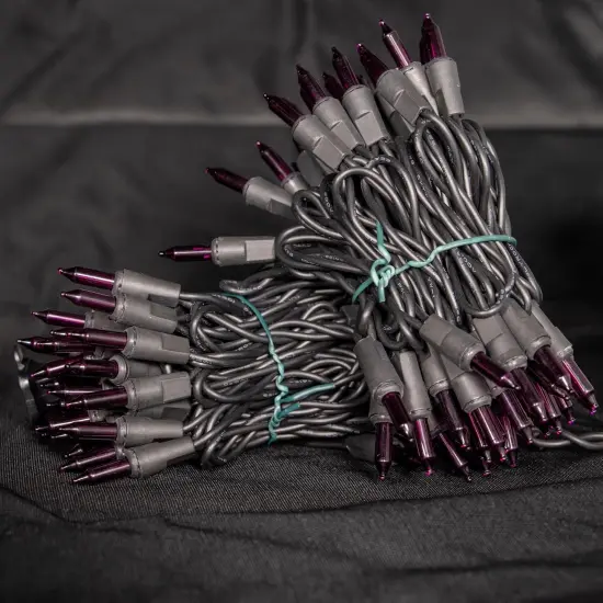 Purple Halloween String Lights {3}