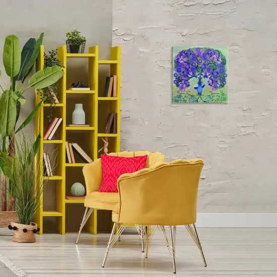 Stupell Industries Tree Blooming From Bird Canvas Design by Kay Widdowson {2}